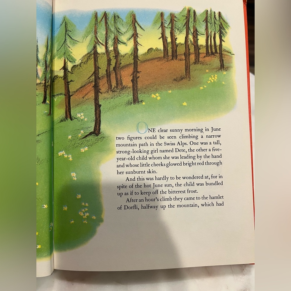 Vintage Dandelion Library Book – The Story of Babar & Heidi – 1960 Edition - Picture 12 of 15